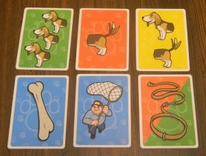 Walk the Dogs Board Game Cards