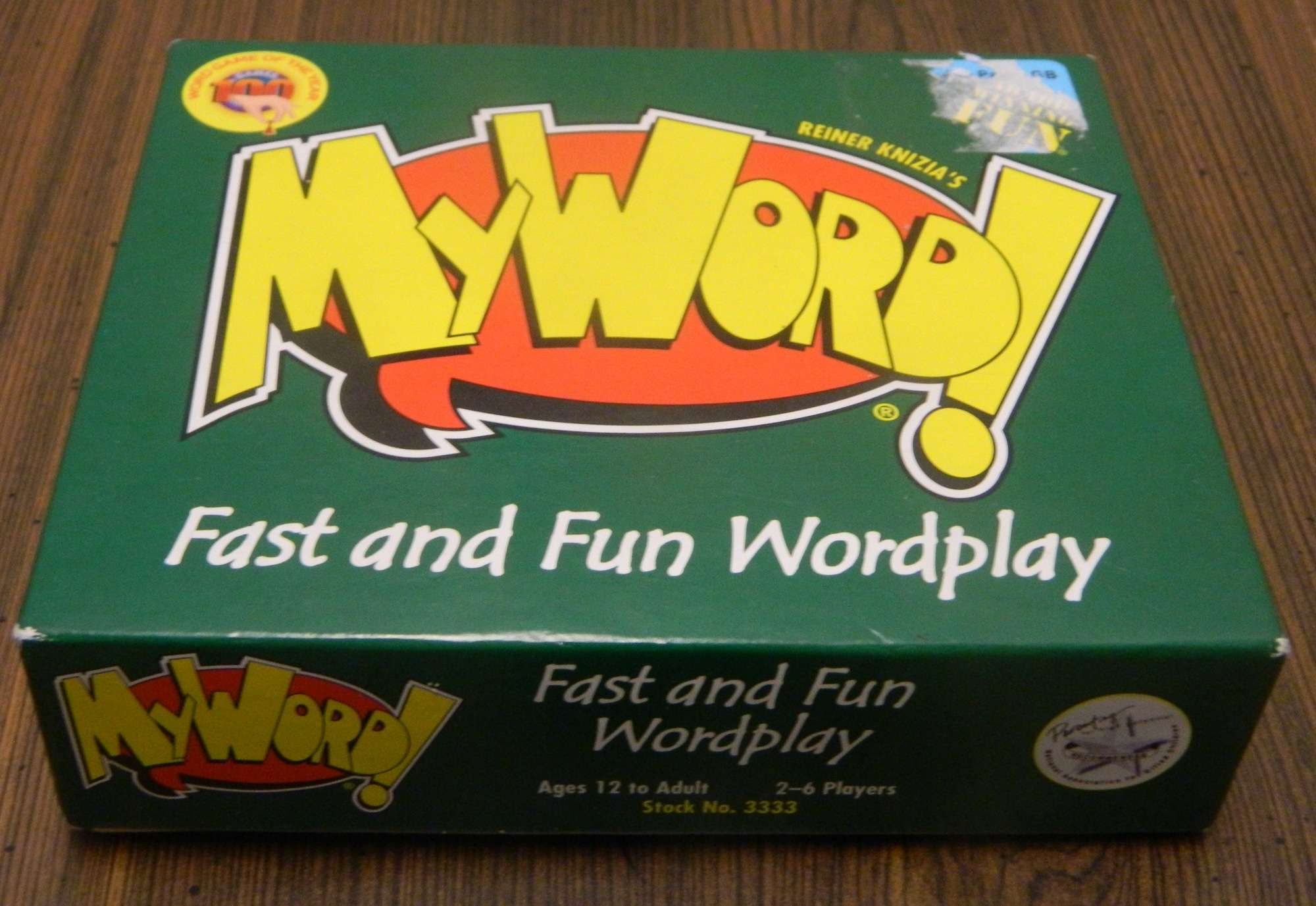 My Word! Card Game Review and Instructions
