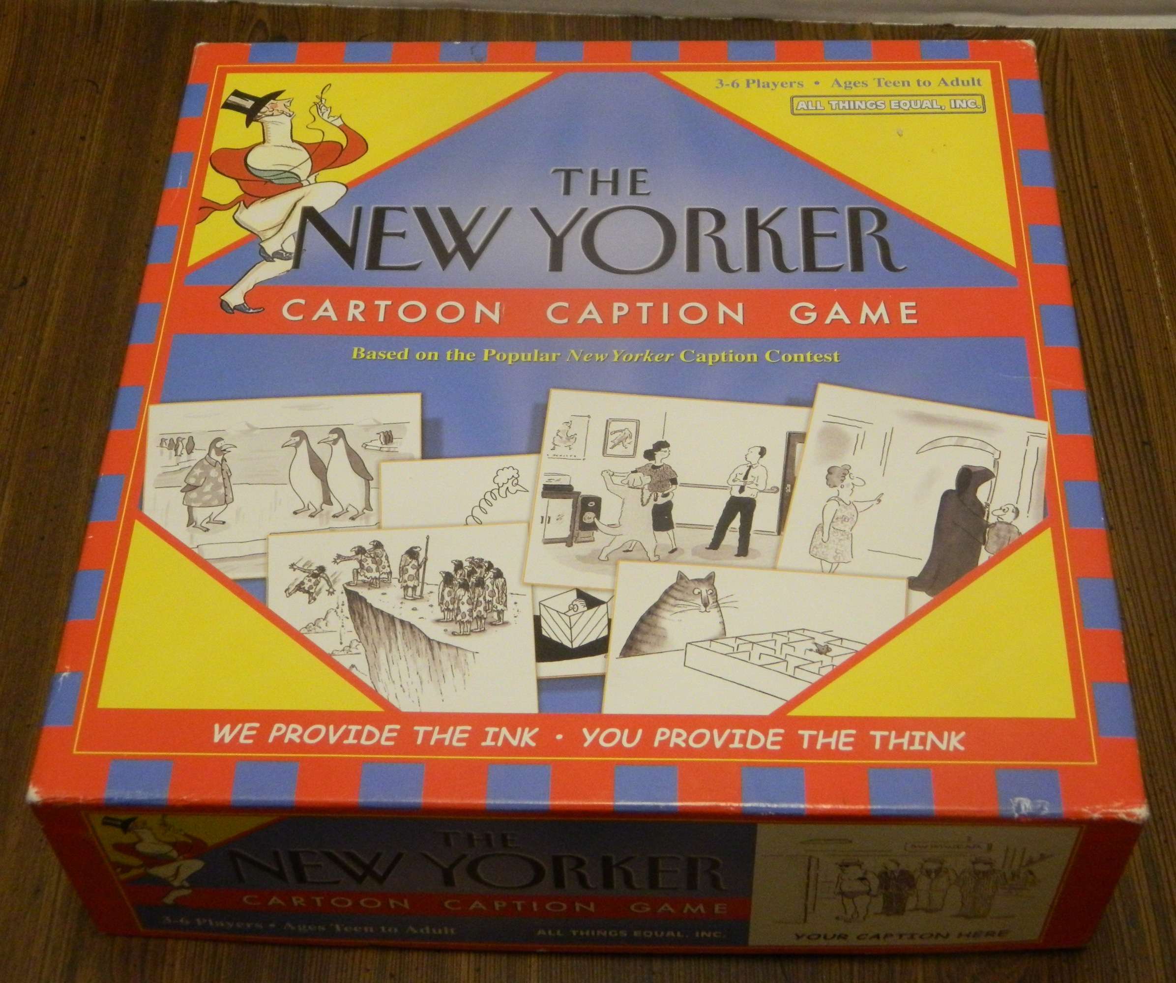 The New Yorker Cartoon Caption Game Box