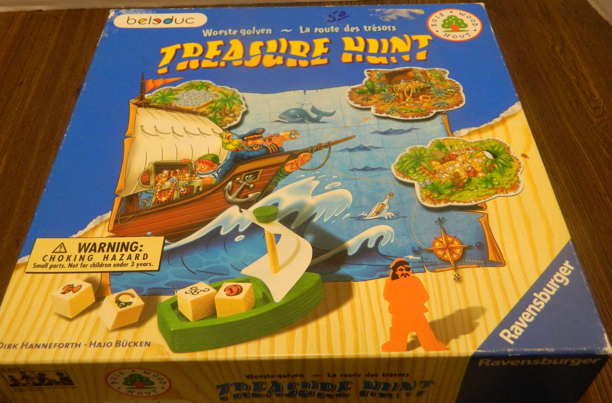 Treasure Hunt (2003) Board Game Review and Instructions