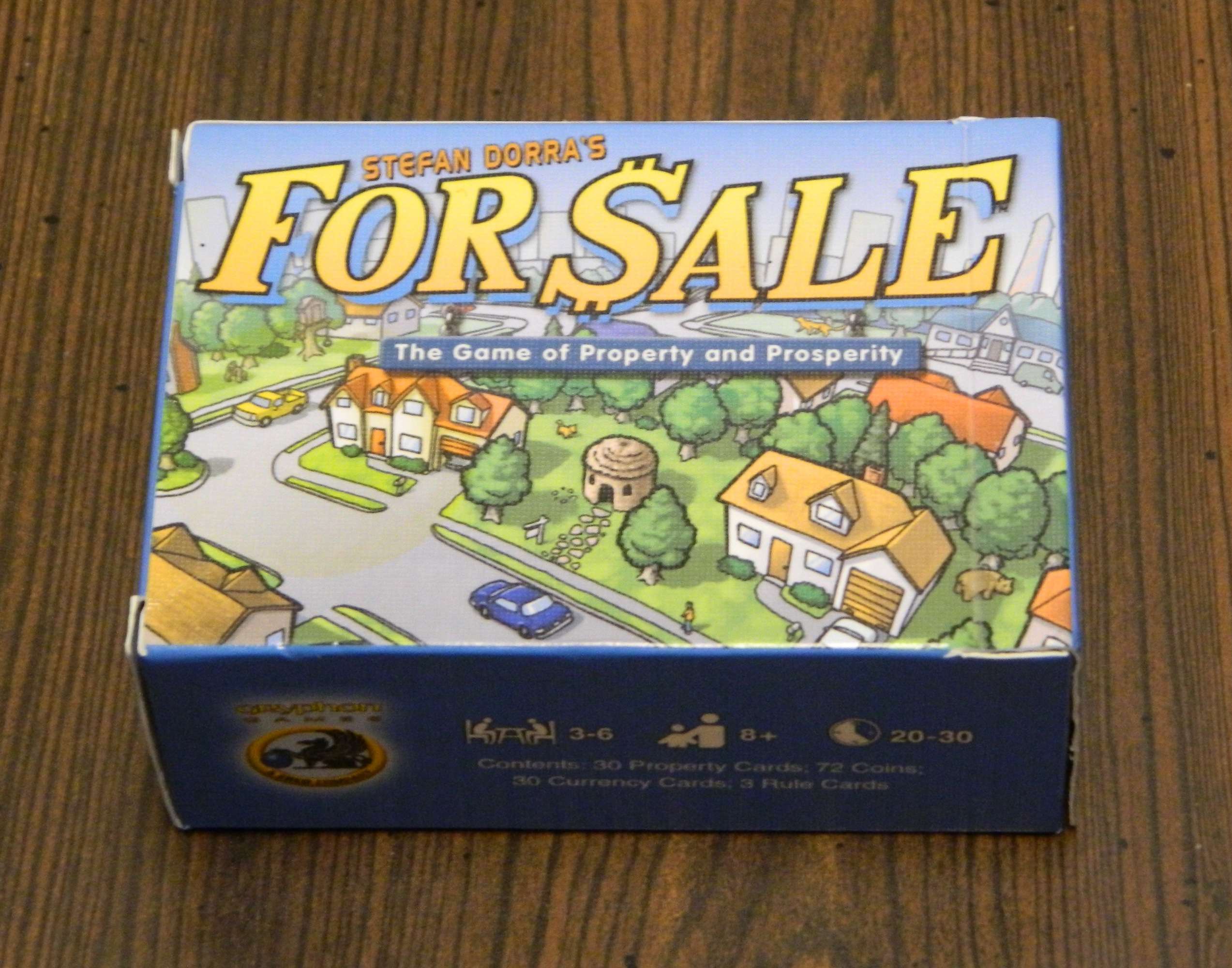 For Sale Card Game Review and Instructions