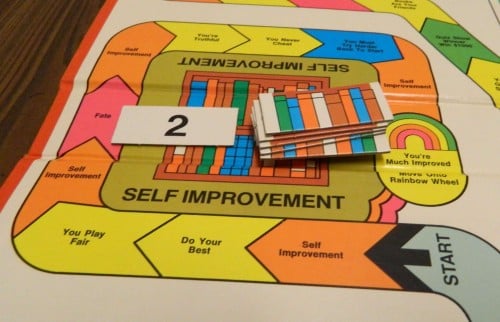 Self improvement track in Happiness game