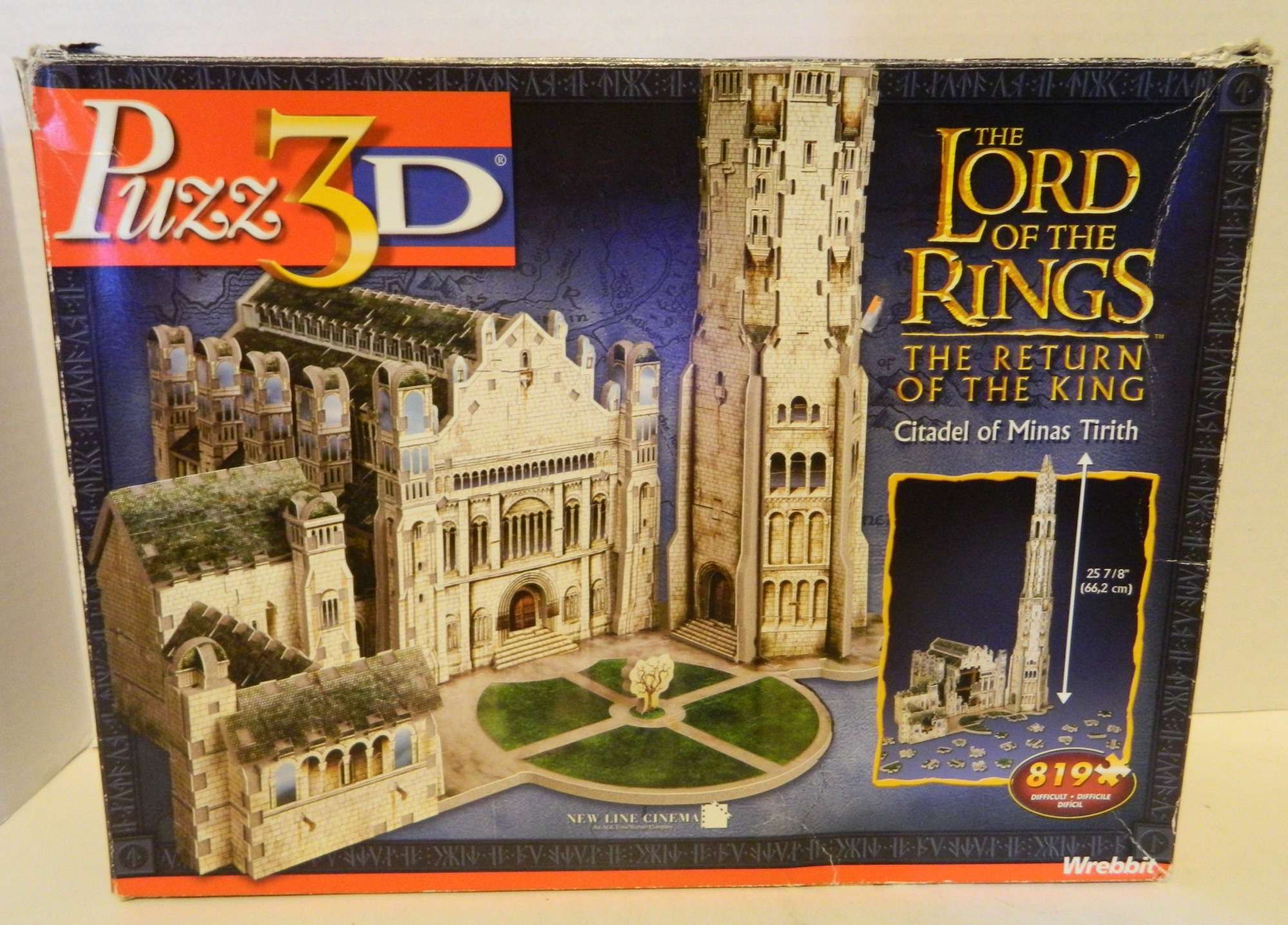 Puzz 3D Lot of 3 Puzz 3D Puzzles Chateau de Chenonceau & US Capitol & Empire State Bldg 