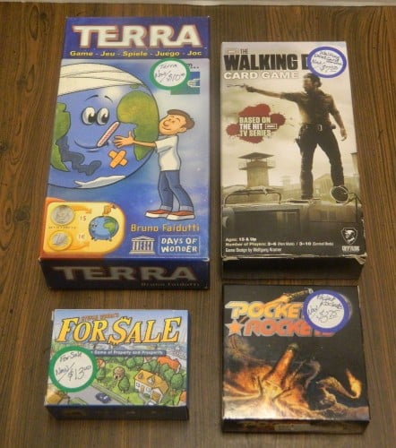 Small Board and Card Games 2 Thrift Store Haul July 5