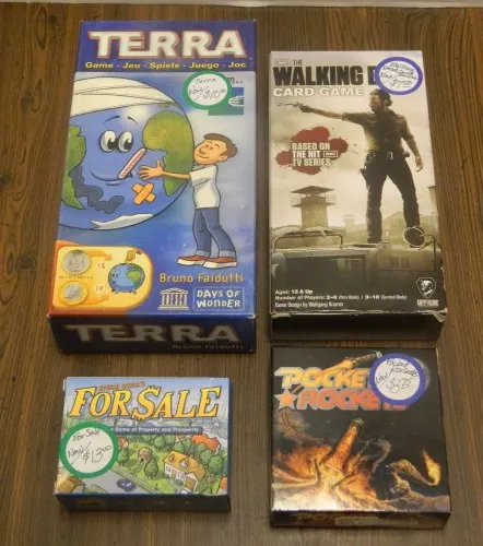 Small Board and Card Games 2 Thrift Store Haul July 5