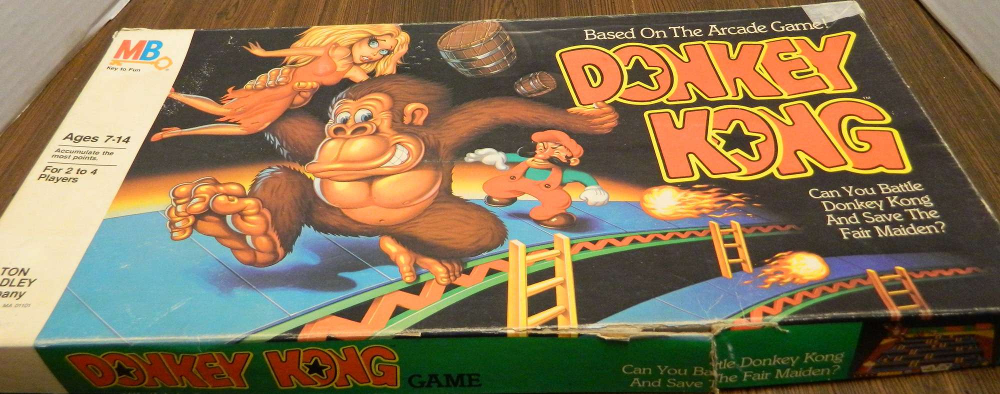 Donkey Kong Board Game Review and Instructions