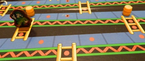 Ladders in Donkey Kong board game