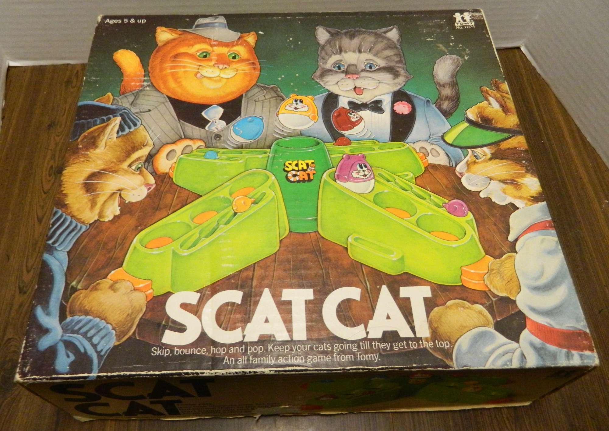 Scat Cat Board Game Review and Instructions