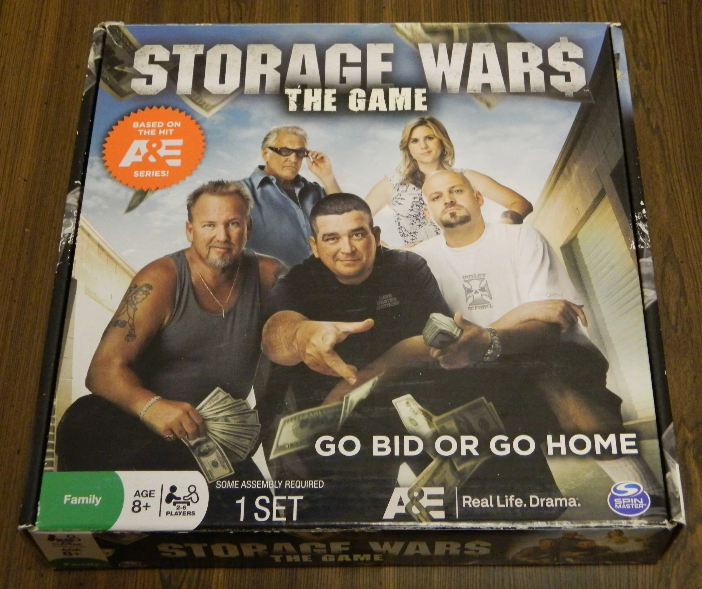 Storage Wars The Game Box