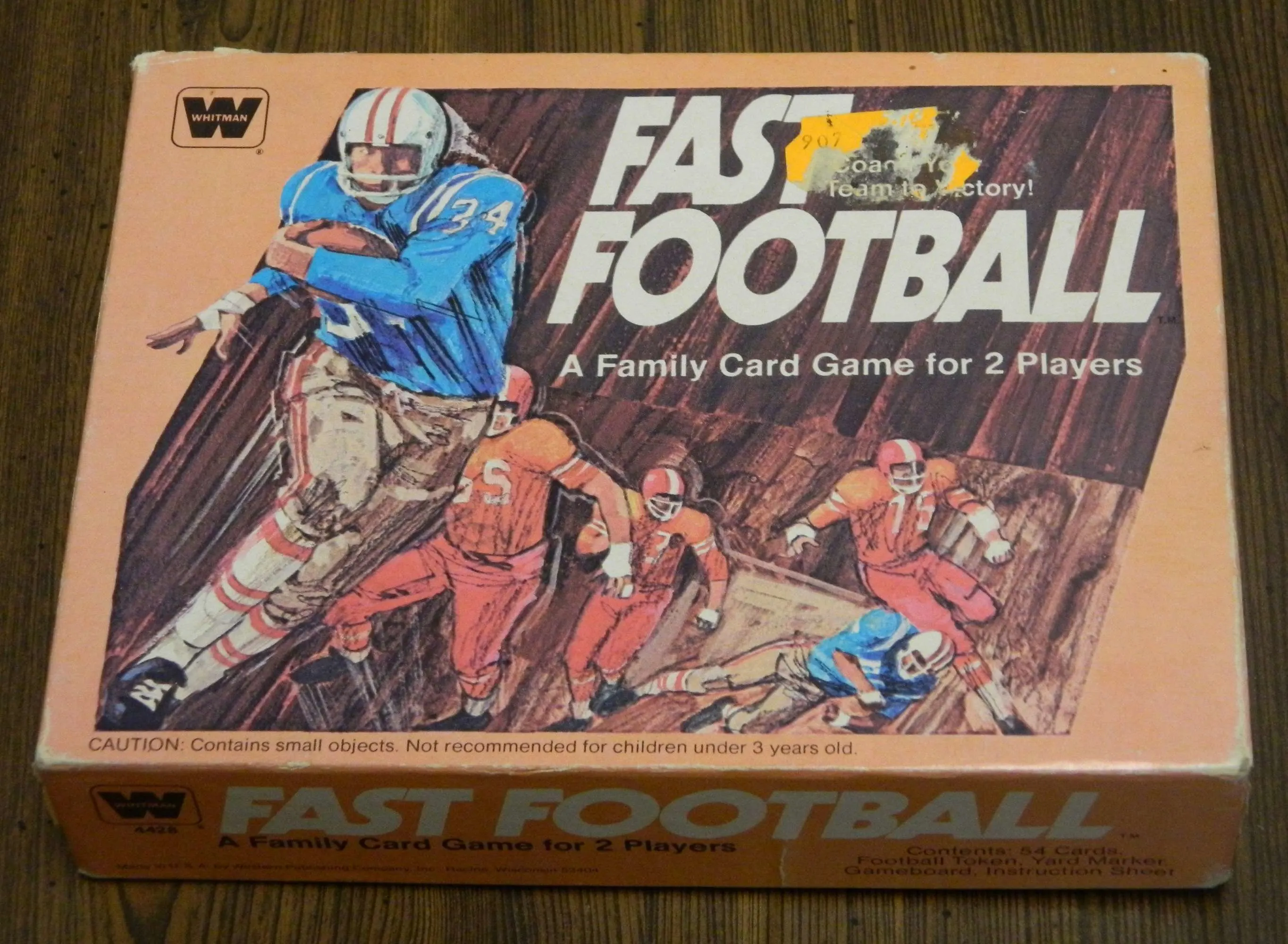 Fast Football Card Game Box