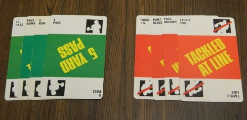 Fast Football Card Game Hand