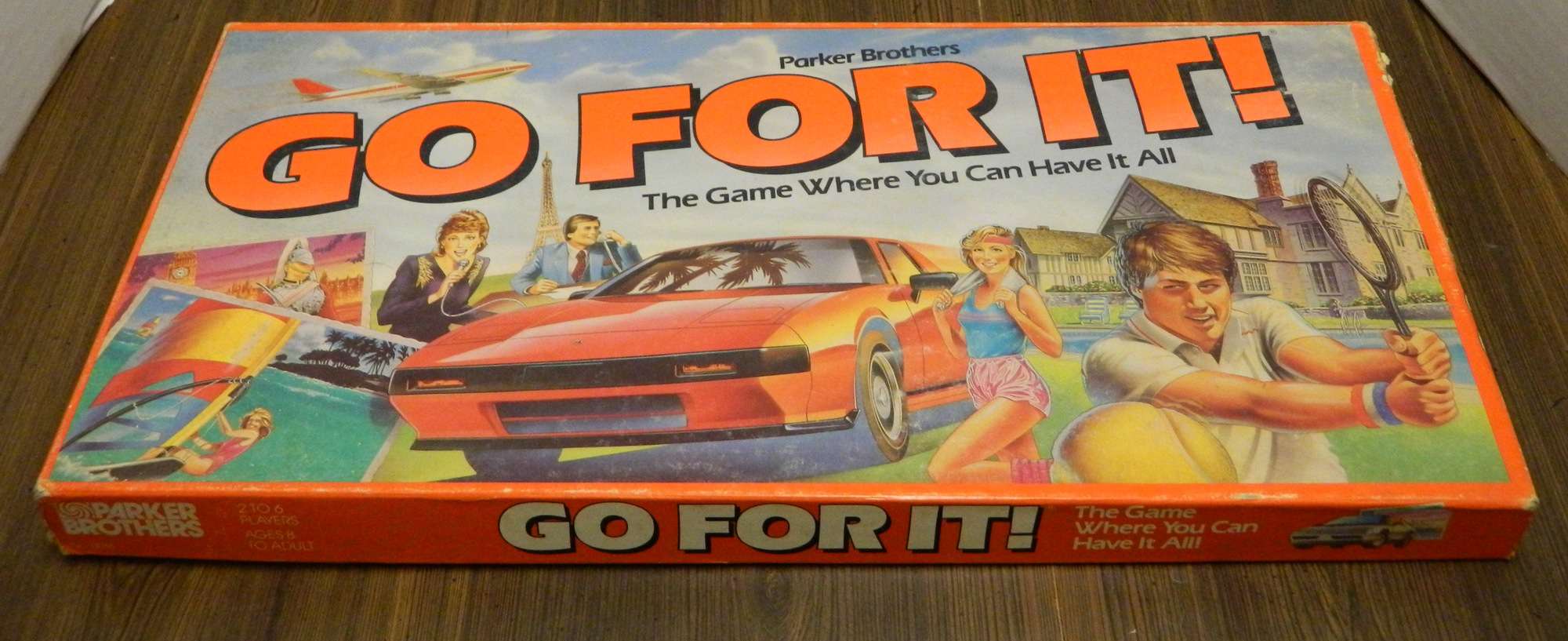 Go For It! (1986) Board Game Review and Instructions