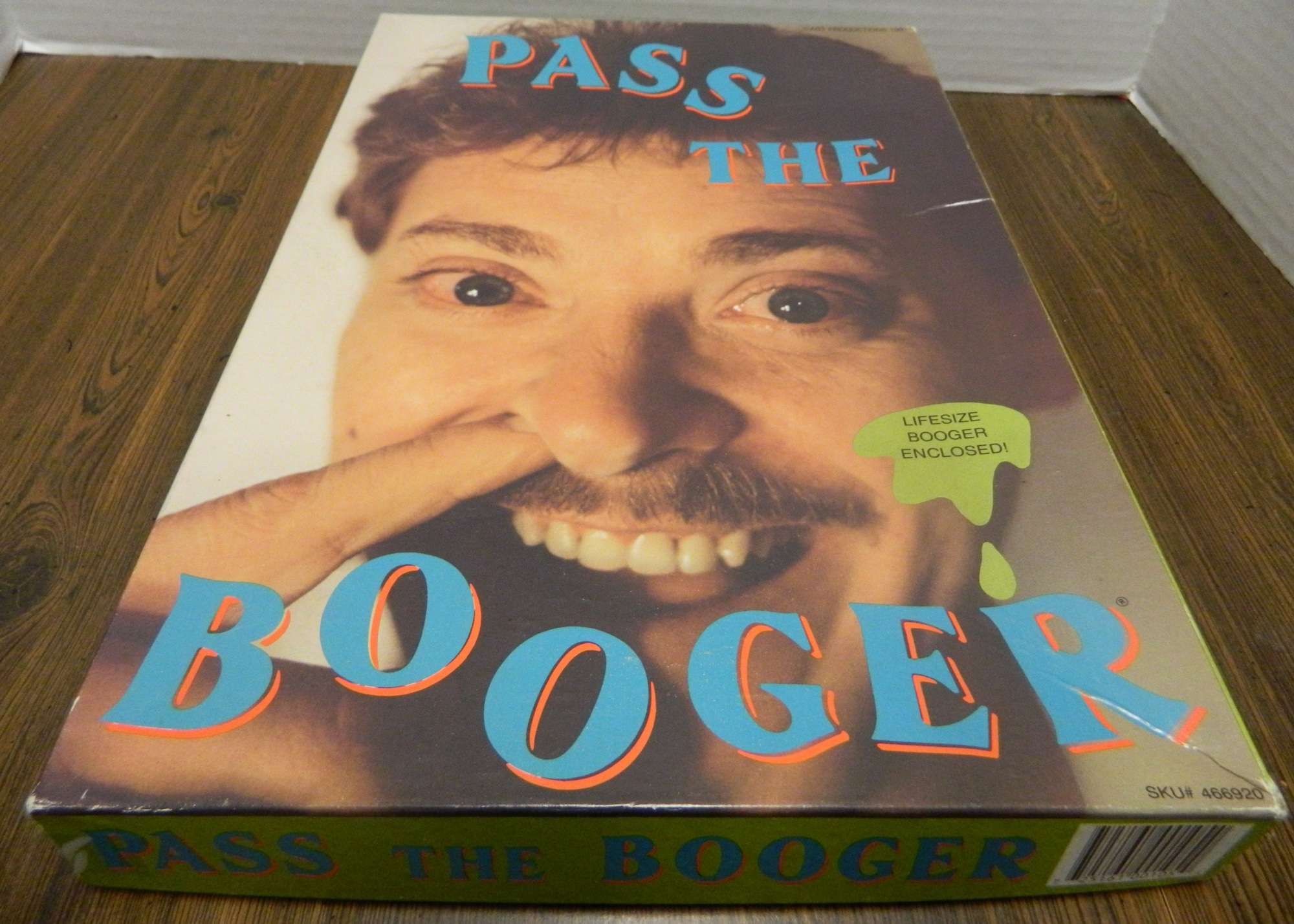 Pass The Booger Board Game Review and Instructions