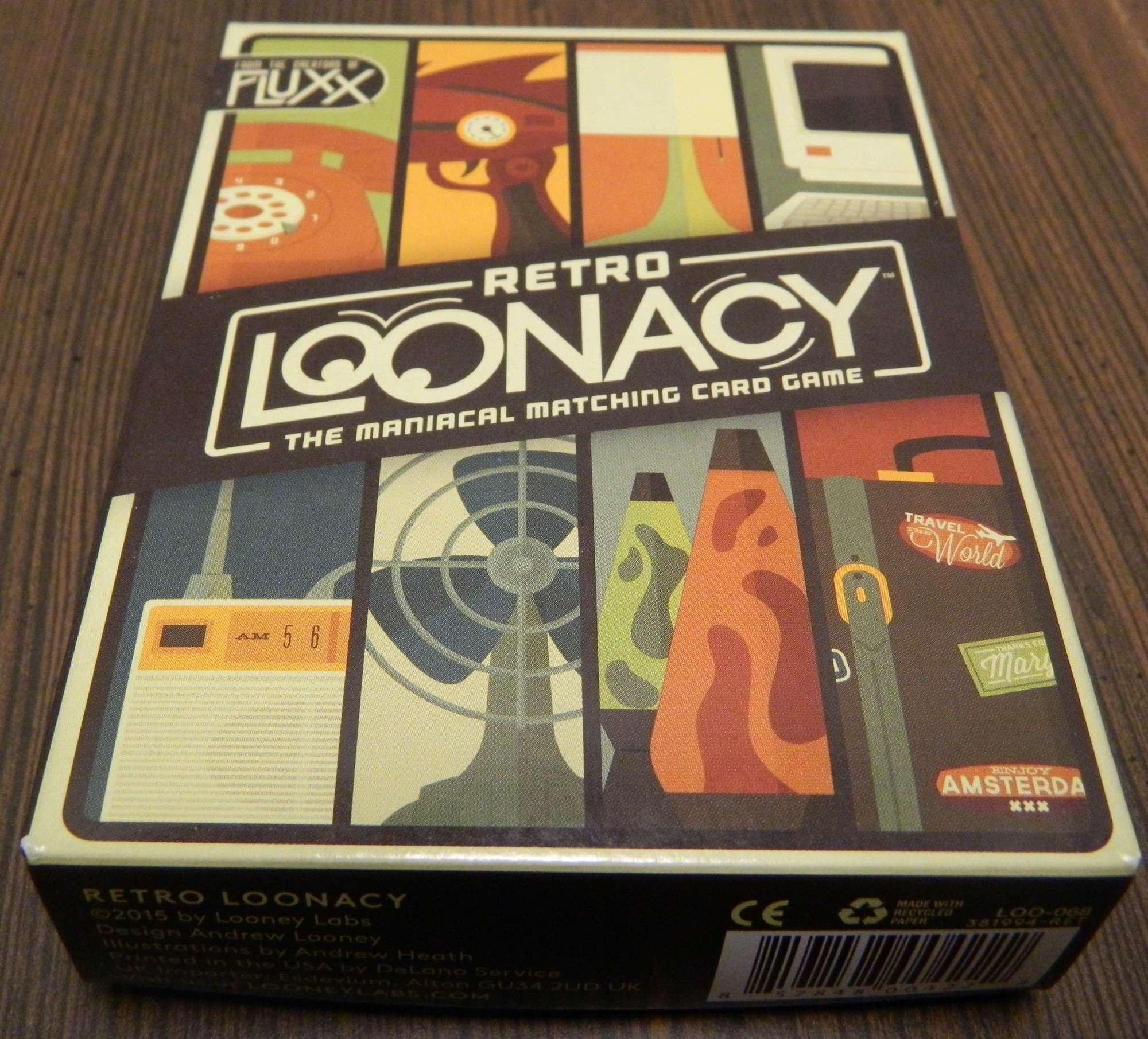 Retro Loonacy Card Game Review and Instructions
