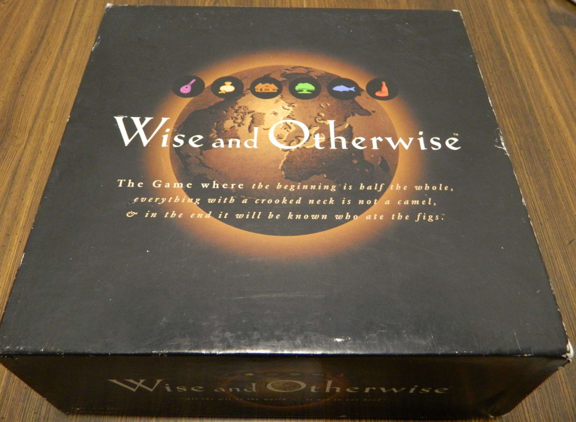 Wise and Otherwise Board Game Review and Instructions
