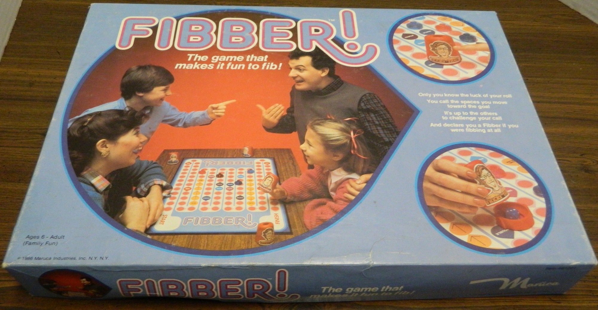 Fibber! Board Game Review and Instructions