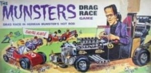 The Box for the Munsters Drag Race Game