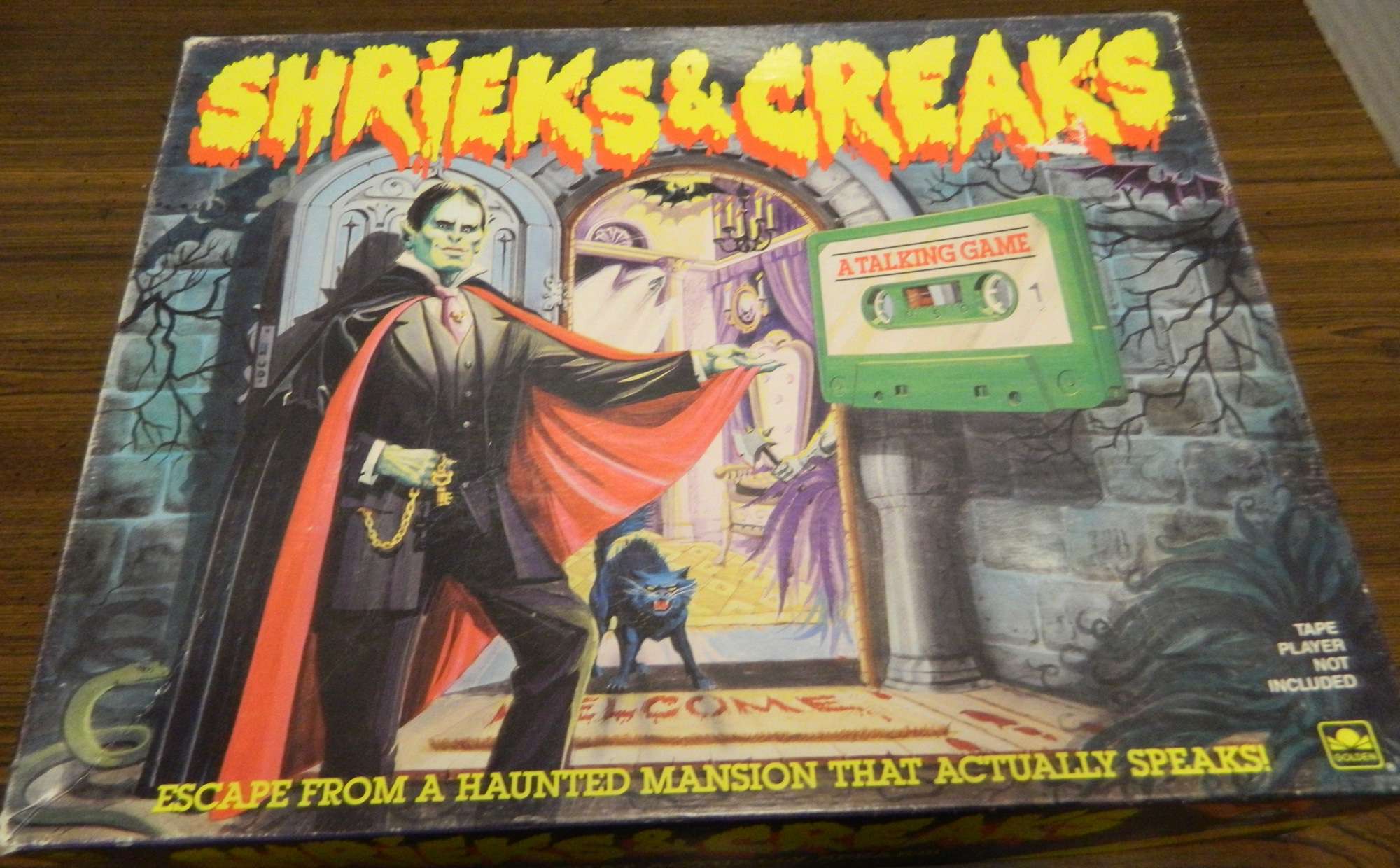 Shrieks & Creaks Board Game Review and Instructions