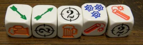 Rolling Arrows in Bang The Dice Game