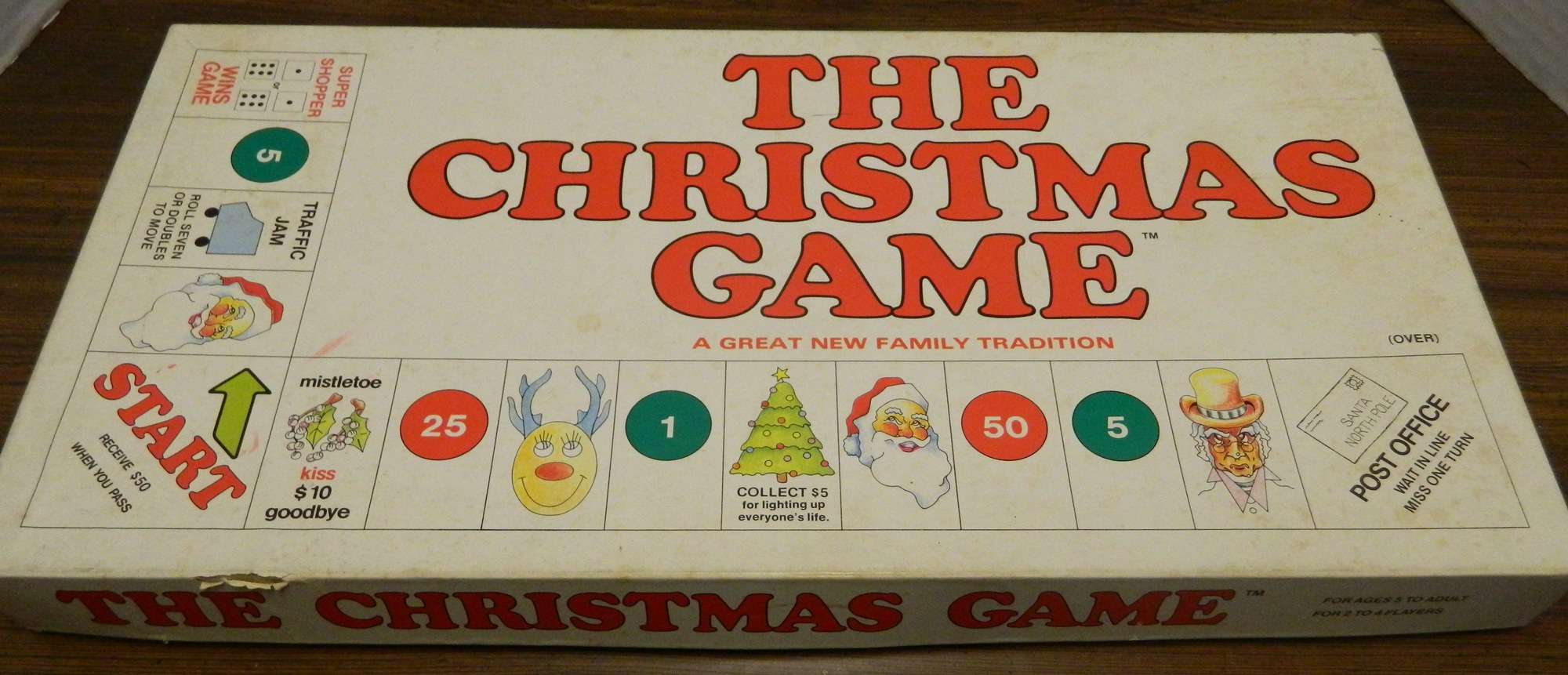 The Christmas Game (1980) Board Game Review and Instructions