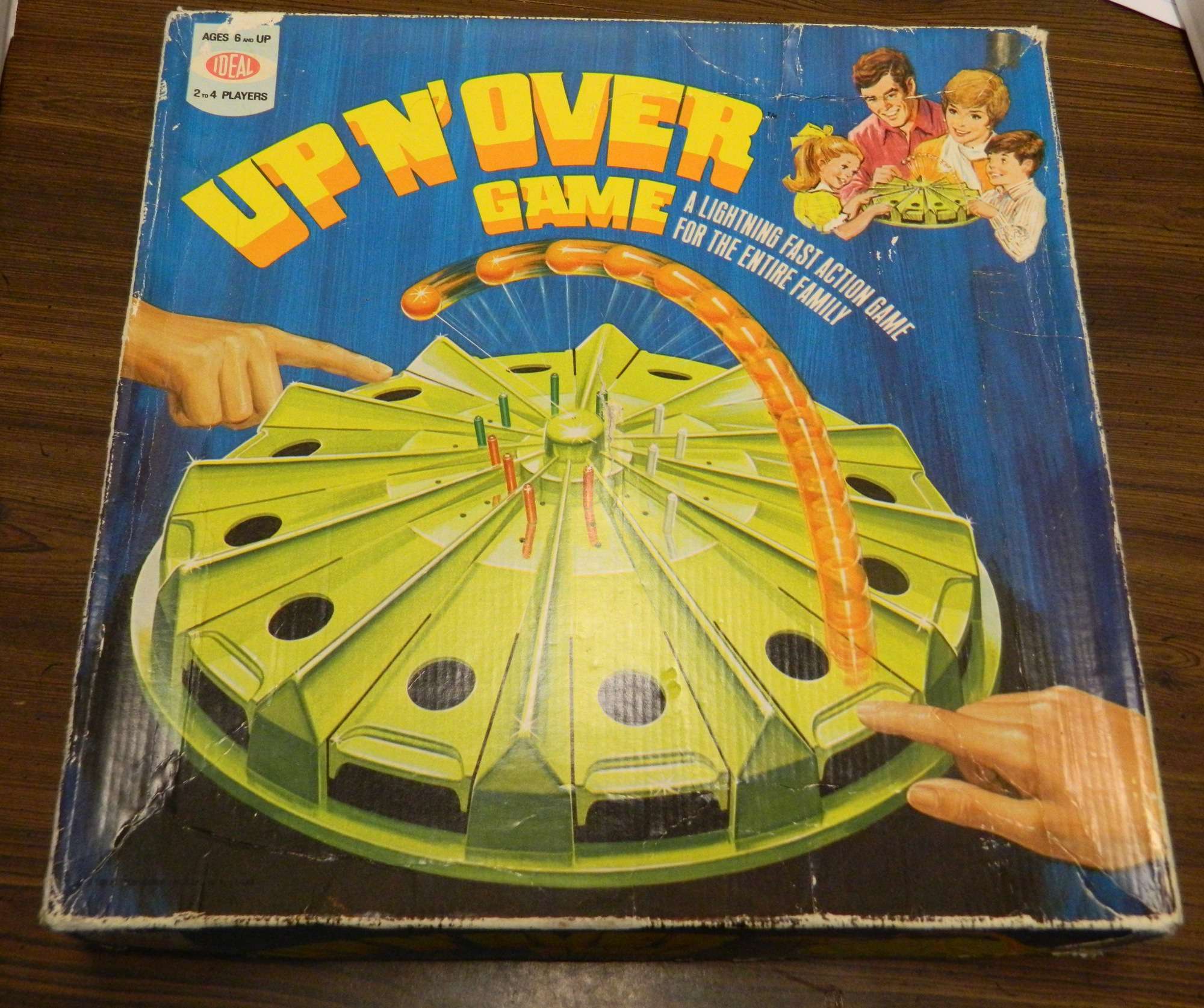 Up N’ Over Game Board Game Review and Instructions