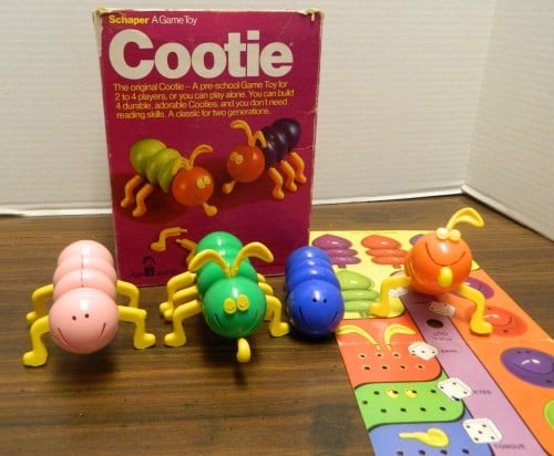 Contents for Cootie Game