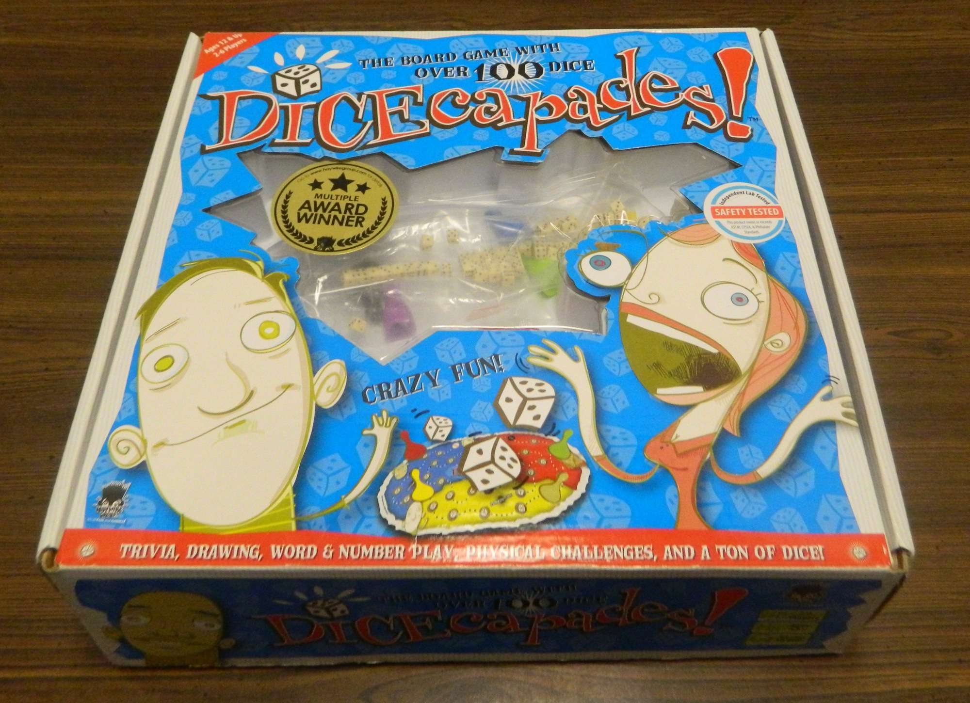 Dicecapades Board Game Review and Rules
