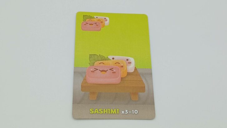 Sashimi card in Sushi Go!