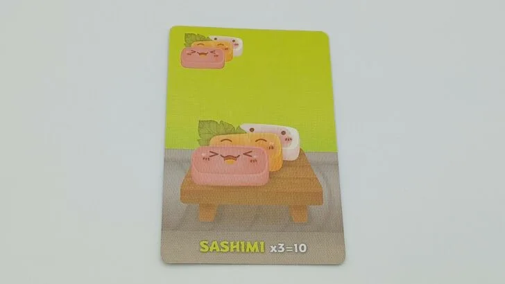 Sashimi card in Sushi Go!