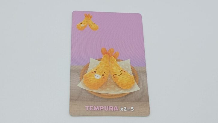 Tempura card in Sushi Go!