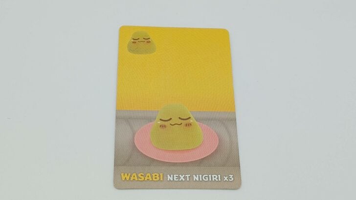 Wasabi card in Sushi Go!