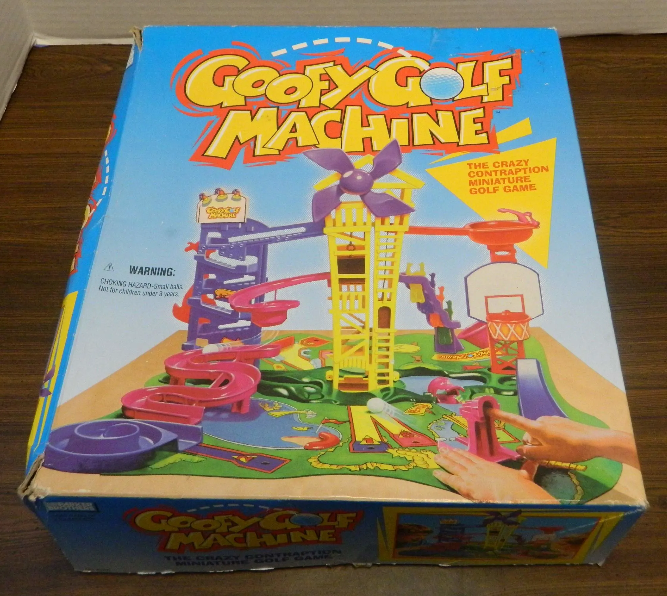 Goofy Golf Machine Board Game Box