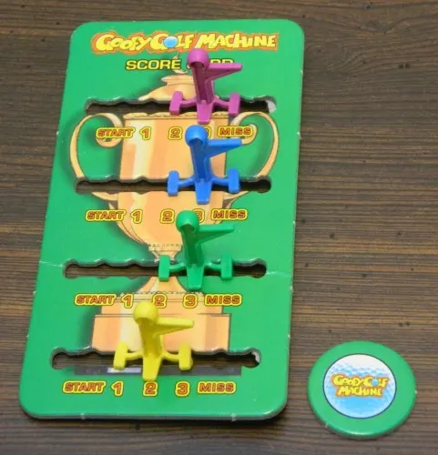 Goofy Golf Machine Board Game Scoring