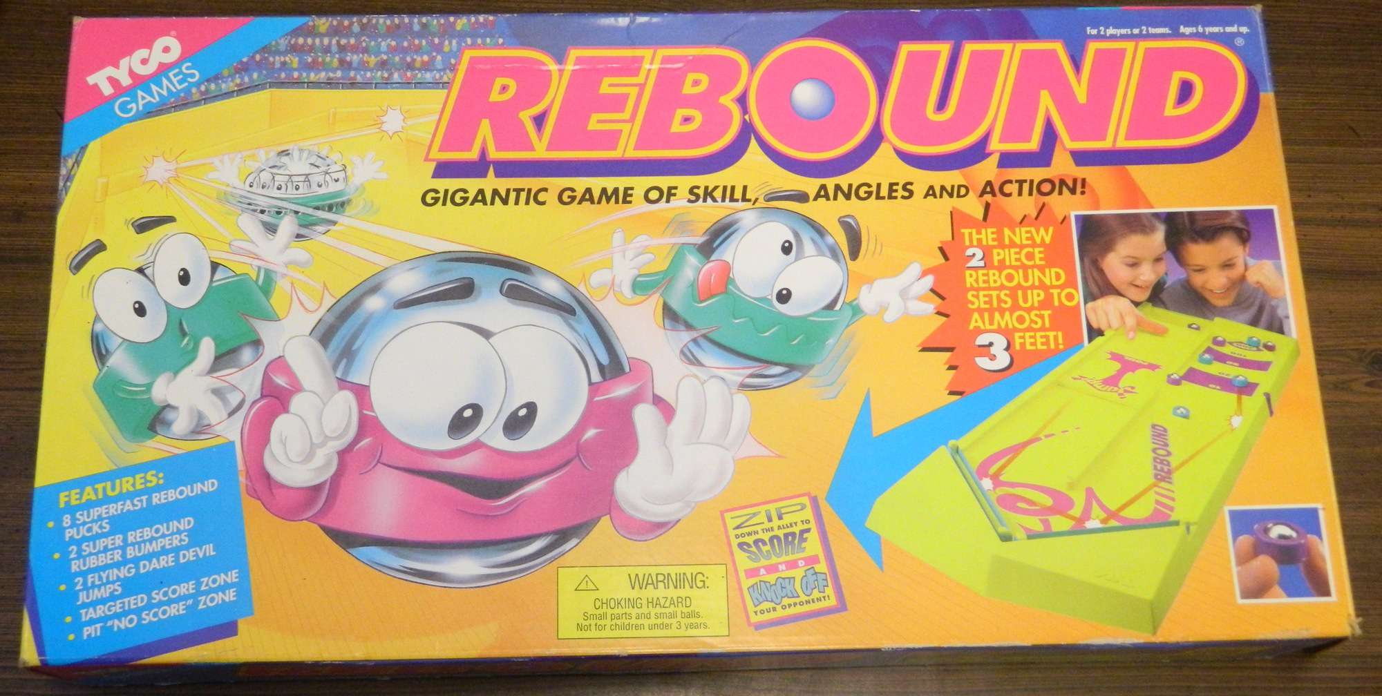Rebound Board Game Review and Rules