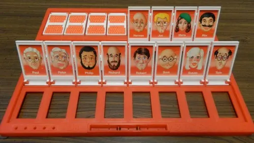 Letter Strategy in Guess Who