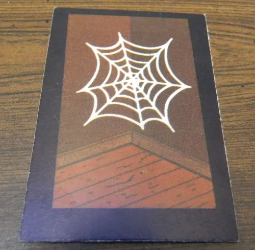 Cobweb Card in Mystery Mansion