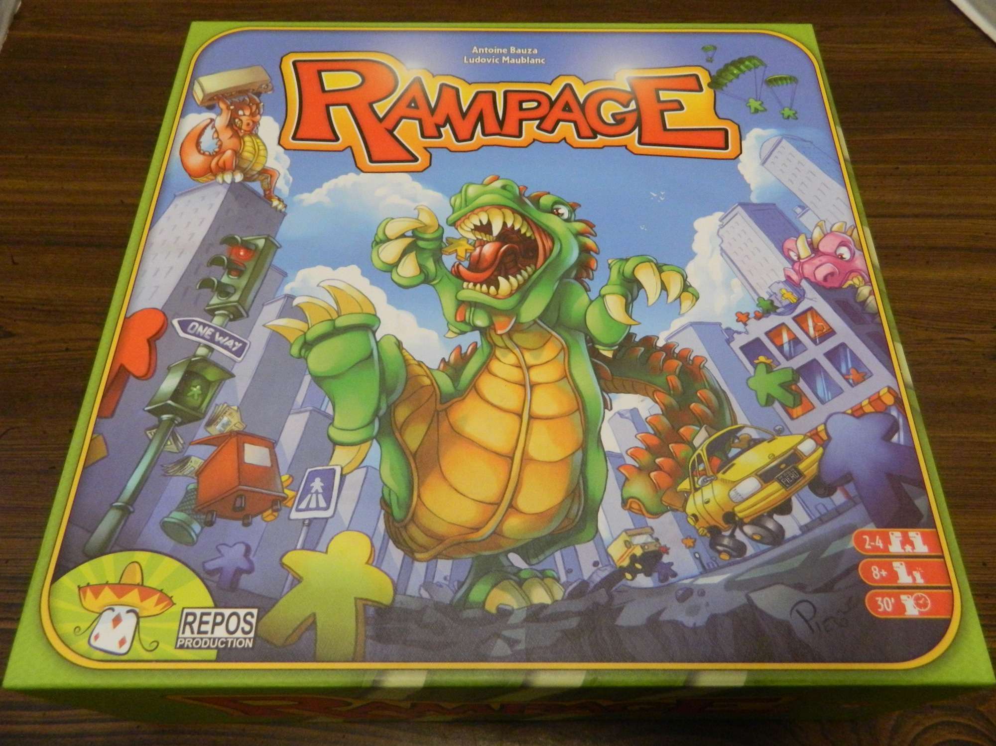 Rampage (Terror in Meeple City) Board Game Review and Rules