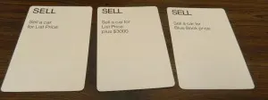 Sell Cards in Dealer's Choice
