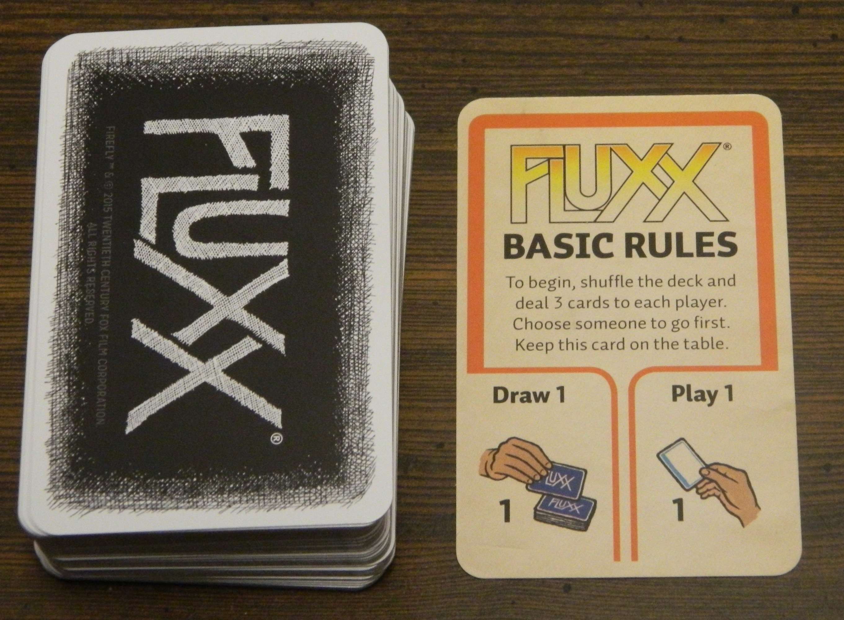 Pirate Fluxx Card Game 