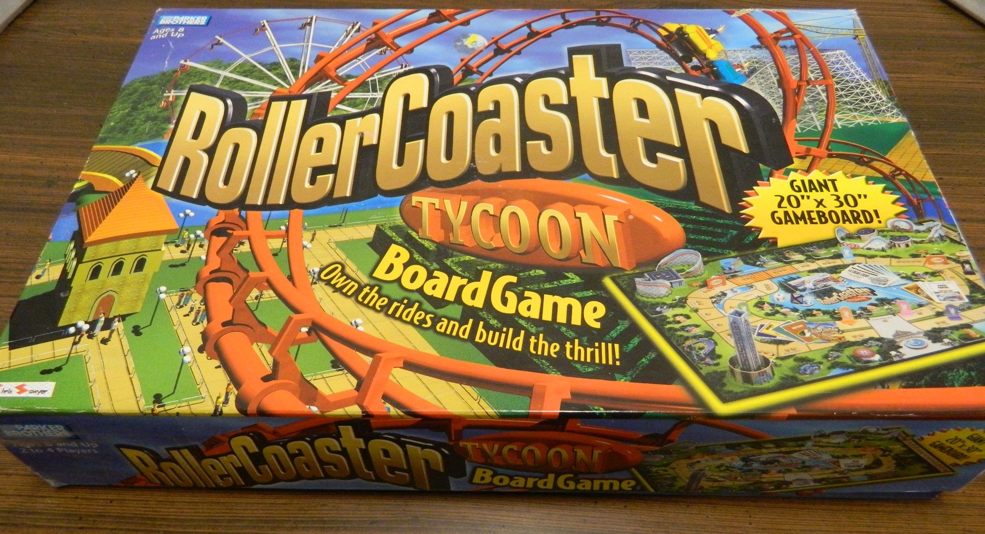 Roller Coaster Tycoon Board Game Review and Rules