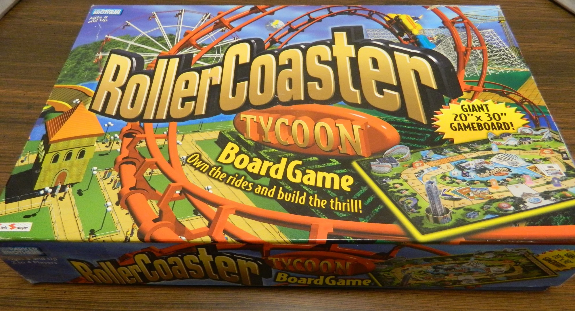 Roller Coaster Tycoon Board Game Review and Rules - Geeky Hobbies