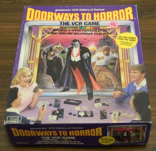 Doorways to Horror VHS Game Thrift Store Haul April 25 2016