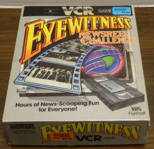 Eyewitness Newsreel Challenge VHS Game Thrift Store Haul April 25 2016