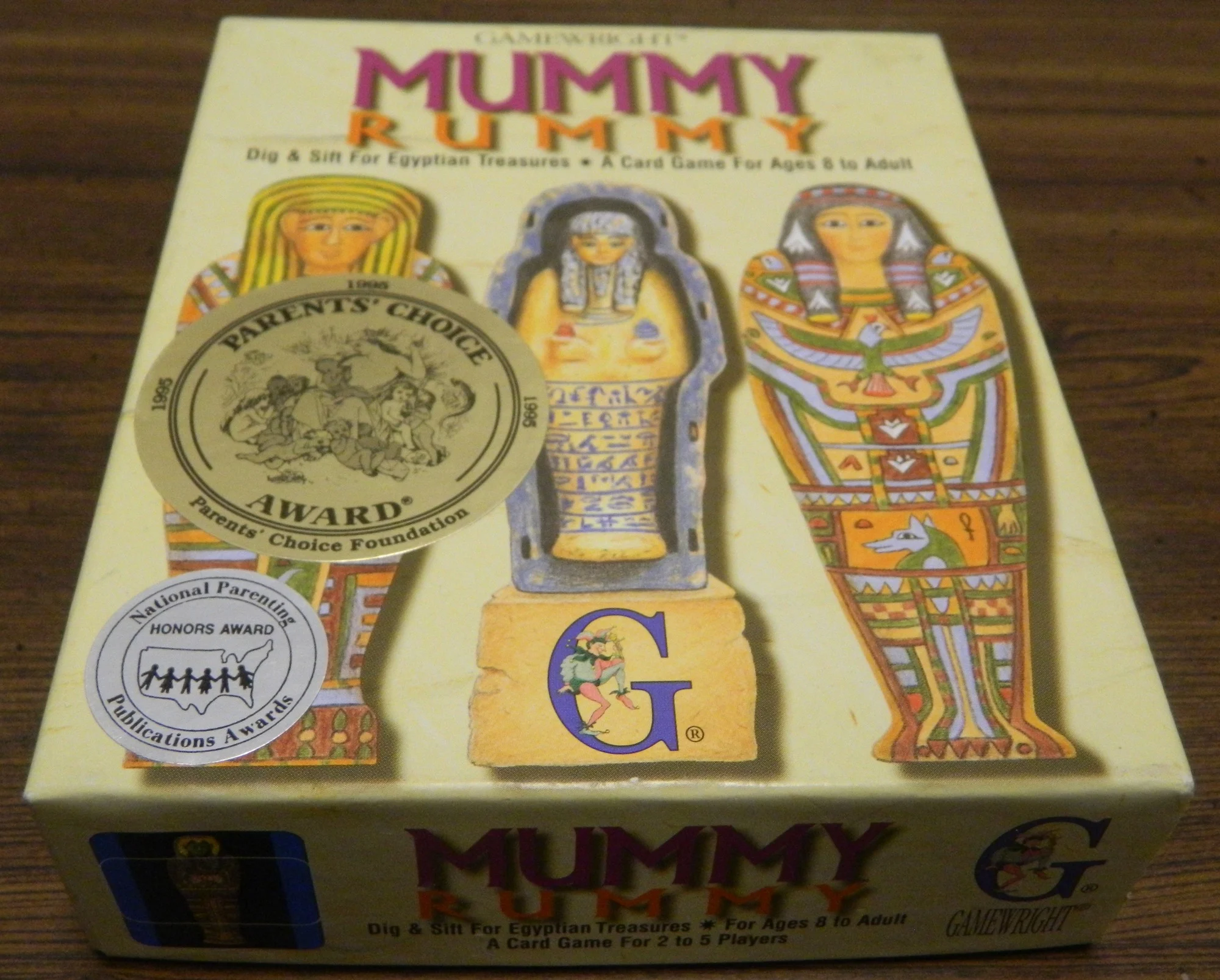 Box for Mummy Rummy