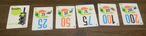 Distance Cards in Mille Bornes
