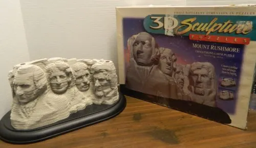 Mount Rushmore Sculpture Puzzle