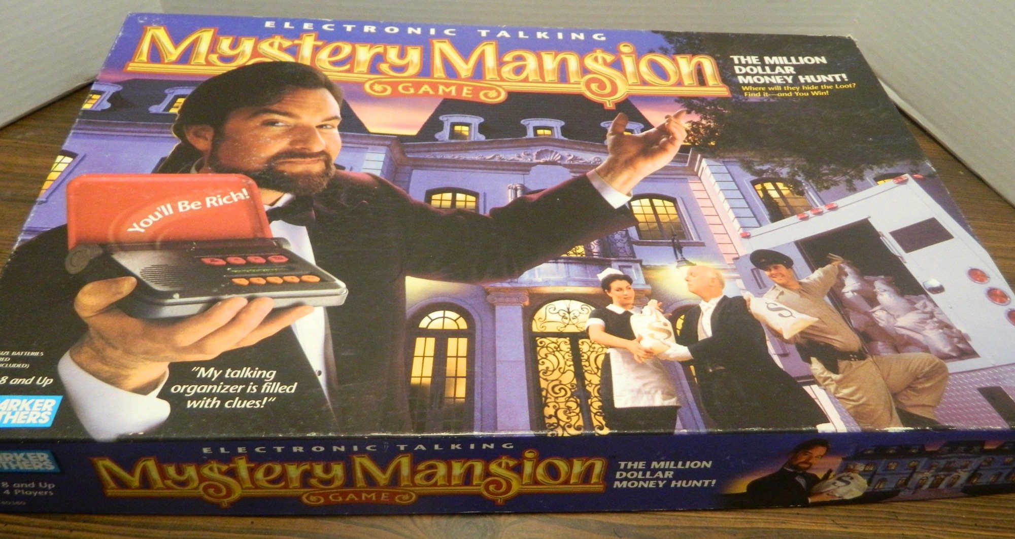 Electronic Talking Mystery Mansion Board Game Review and Rules