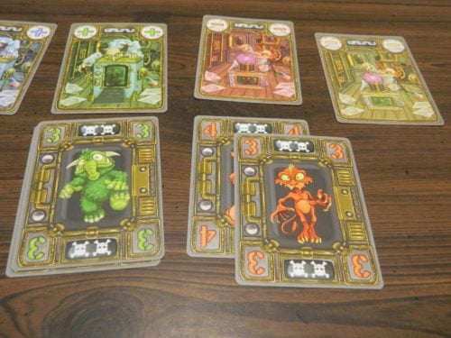 Playing Lower Cards in Crazy Creatures of Dr. Gloom