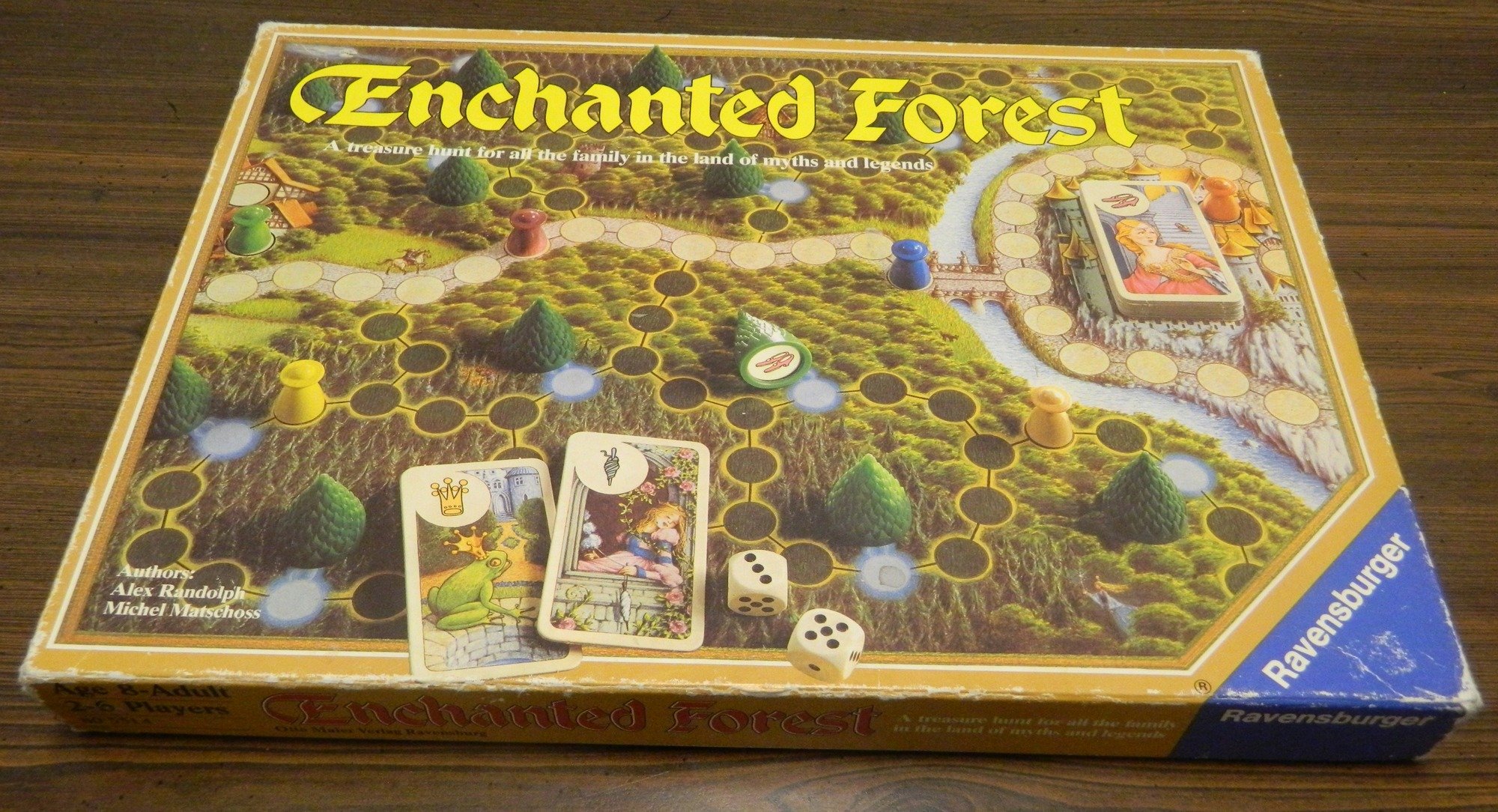 Vintage Enchanted Forest Board Game Pieces 