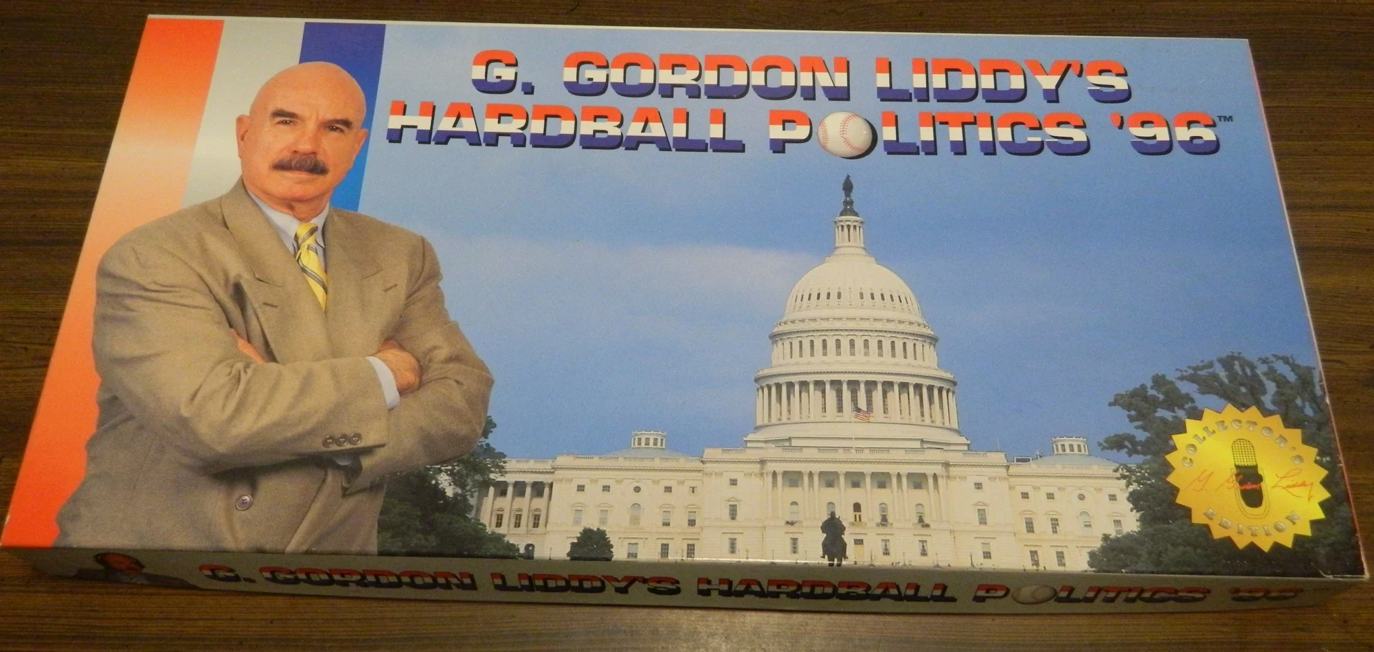 Box for G Gordon Liddy's Harball Politics '96